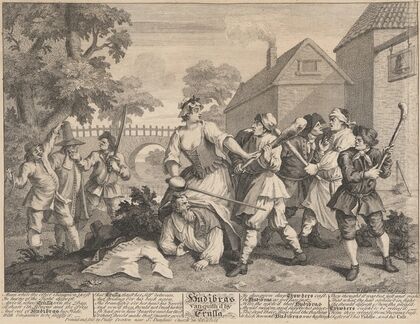 Hudibras Vanquish’d by Trulla (no.5)