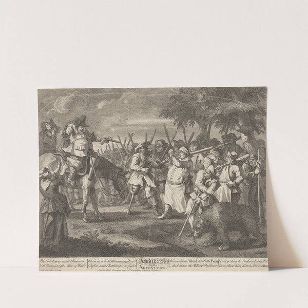 Hudibras's First Adventure (no.3) by William Hogarth