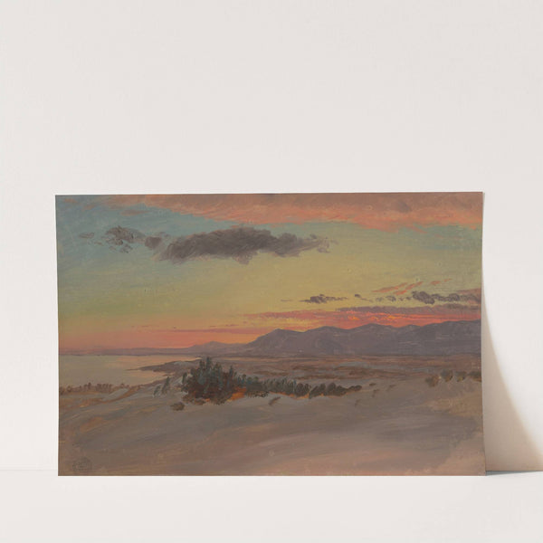 Hudson Valley in Winter, Looking Southwest from Olana (1870–80) by Frederic Edwin Church