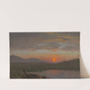 Hudson Valley, New York at Sunset (1870–80) by Frederic Edwin Church