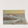 Hudson Valley, New York in Winter (1869–70) by Frederic Edwin Church