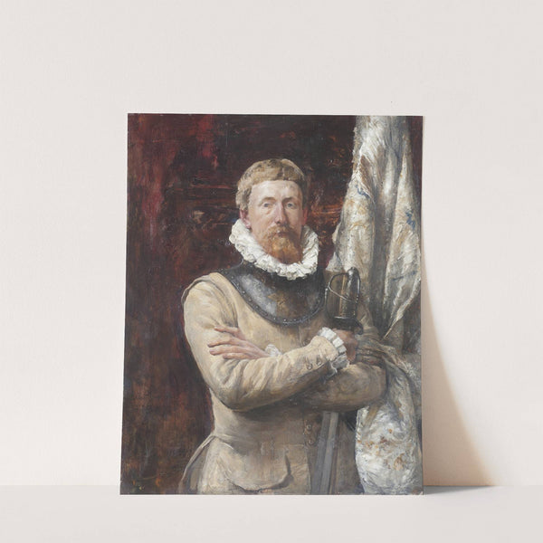 Hugo Birger, the Artist, as a Mercenary (1879) by Ernst Josephson