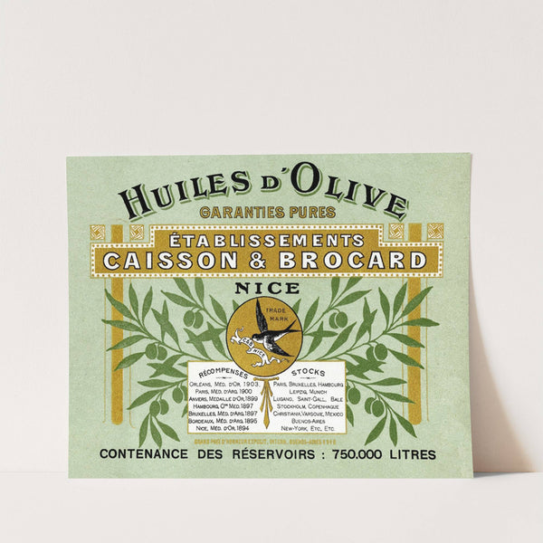 Huiles d’olive