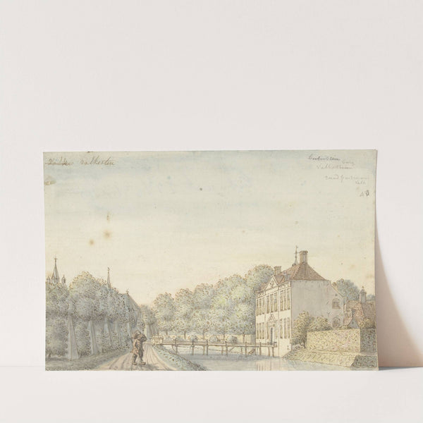 Huis Barbistein in Heinkensand by Joseph Adolf Schmetterling