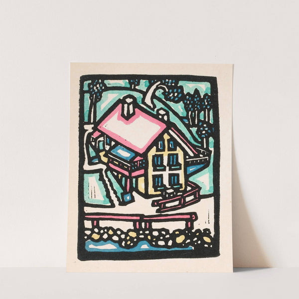 Huis op een heuvel by Reijer Stolk