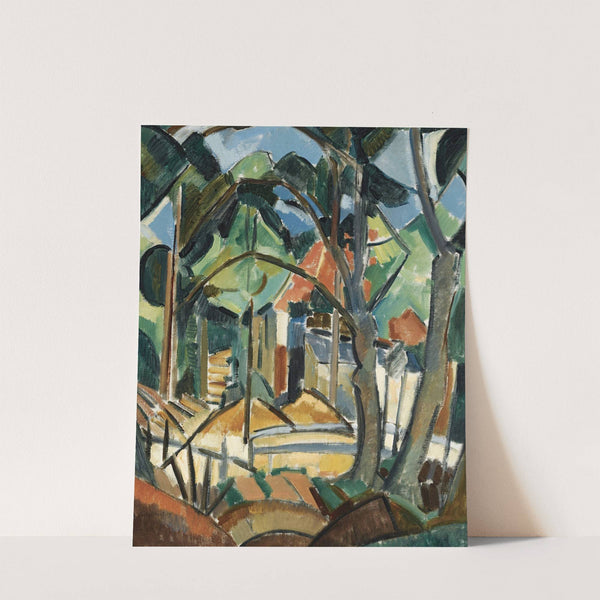 Huis Tussen Bomen by Lodewijk Schelfhout