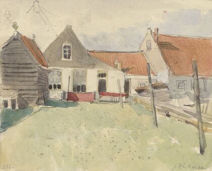 Huizen in de Vinkenbuurt, Amsterdam — size preview