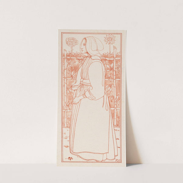 Huizer meisje by Richard Nicolaüs Roland Holst