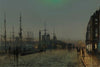 Hull Docks At Night
