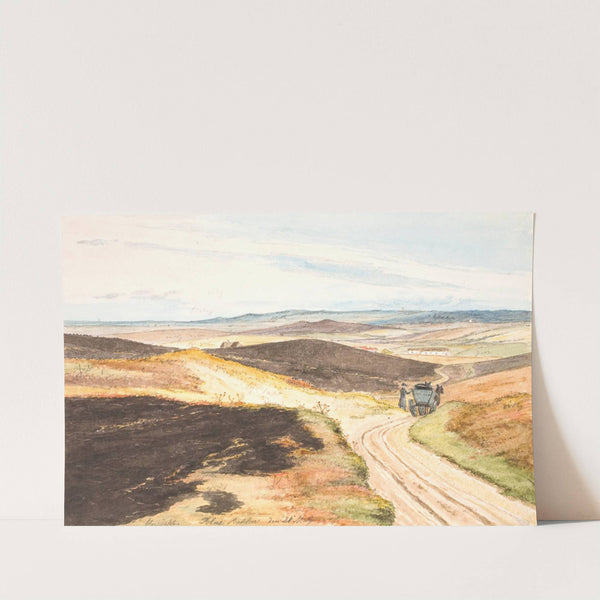 Hulvej i Tolne bakker, Vendsyssel, 21 maj 1833 by Martinus Rørbye