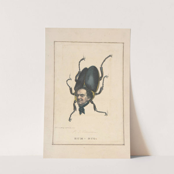 Hum-Bug (P. T. Barnum) (1851) by Henry Louis Stephens