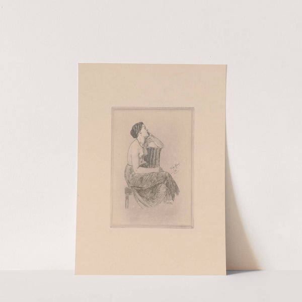 Humble nudité (1874) by Félicien Rops