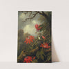 Hummingbird and Passionflowers (ca. 1875–85) by Martin Johnson Heade