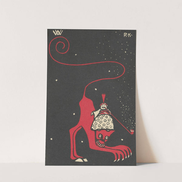 Humorous Subject by Rudolf Kalvach