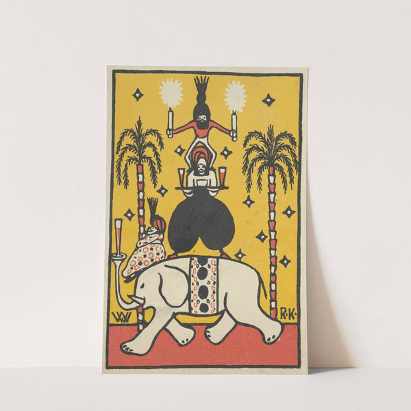 Humorous Subject by Rudolf Kalvach