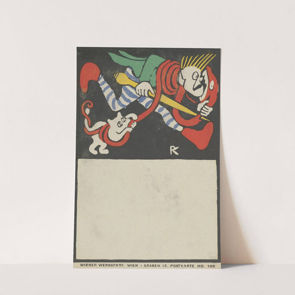 Humorous Subject by Rudolf Kalvach