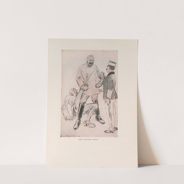 Hun Generosity (1916-1917) by Louis Raemaekers