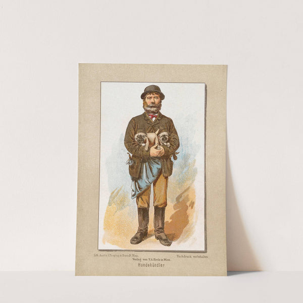 Hundehändler (1880) by Ladislaus Eugen Petrovits