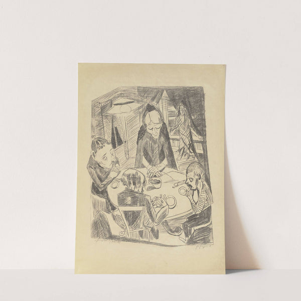 Hunger (1919) by Max Beckmann