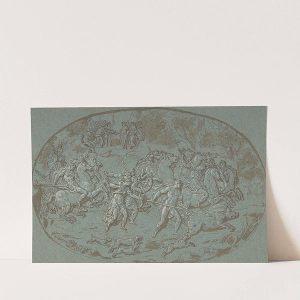 Hunt of the Calydonian Boar by Circle of Bernard Picart