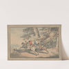 Hunt scene by Thomas Rowlandson