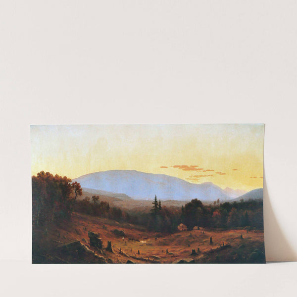 Hunter Mountain, Twilight (1866) by Sanford Robinson Gifford