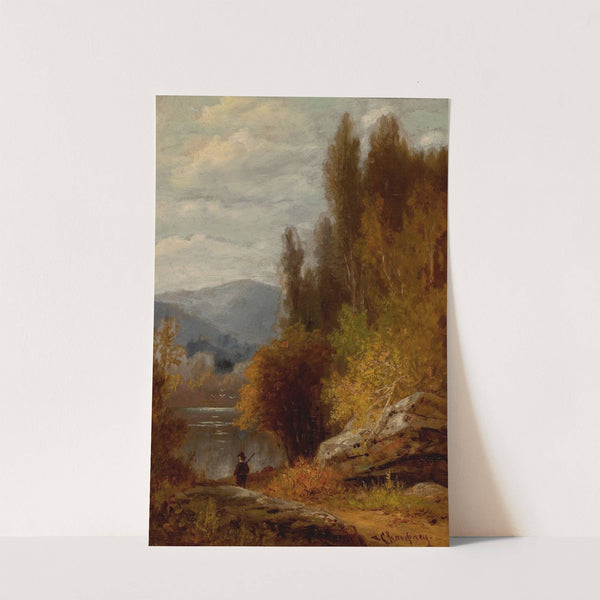 Hunter on the Path by Benjamin Champney