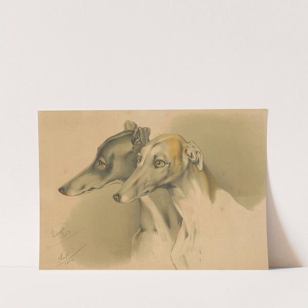 Hunting dogs by Johann Matthias Ranftl