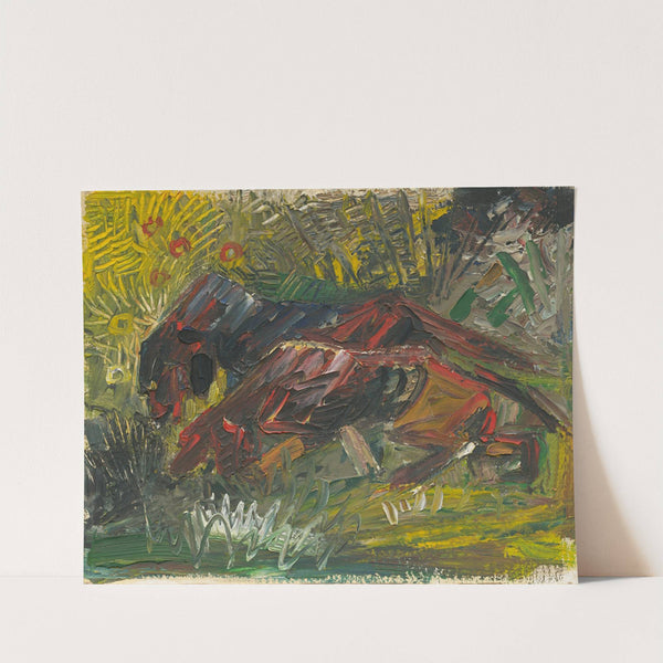 Hunting dogs by Arnold Peter Weisz-Kubínčan