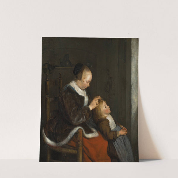 Hunting for Lice by Gerard ter Borch