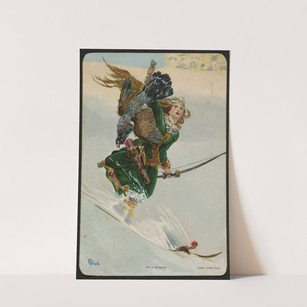 Hunting motif by Andreas Bloch