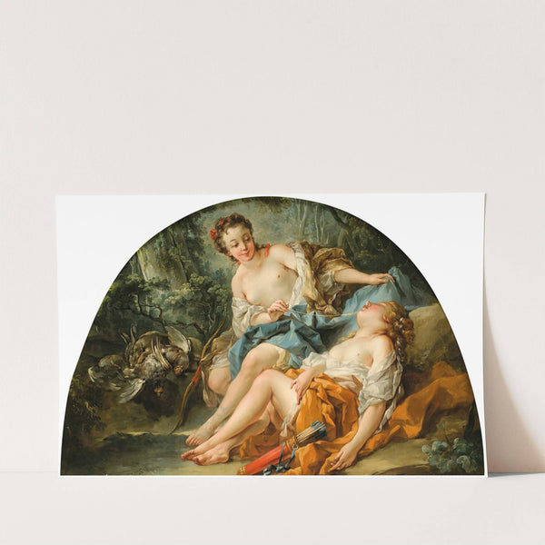 Hunting nymphs by François Boucher