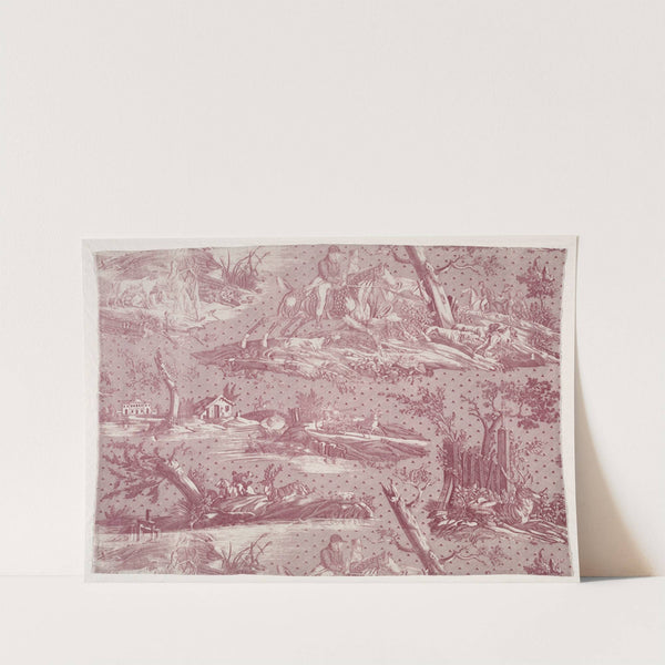 Hunting Scene Design (c. 1815) by Horace Vernet