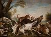 Hunting Scene (Dogs Attacking Wild Boar)