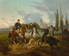 Hunting scene in Radziejowice