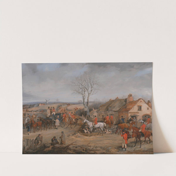 Hunting Scene: The Meet (ca. 1840) by Henry Thomas Alken