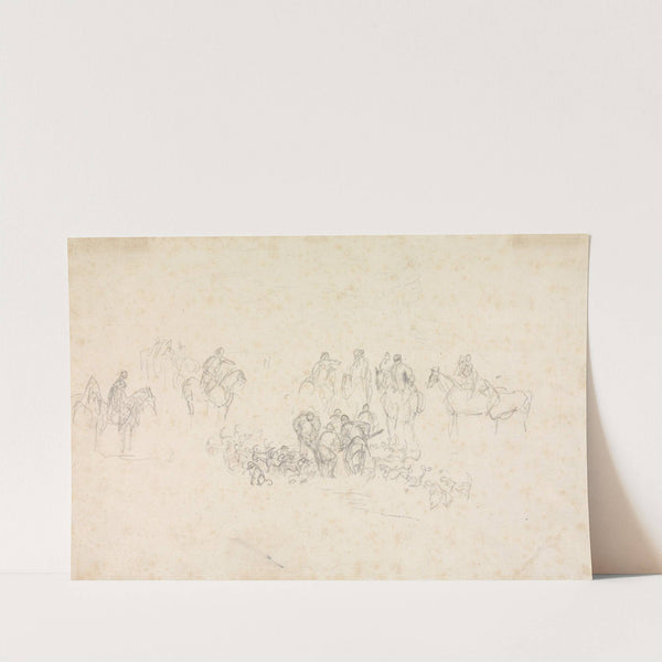 Hunting Sketch: Gone to Earth by Sawrey Gilpin