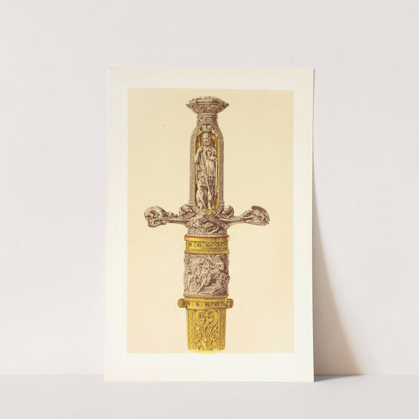 Hunting-Sword, with Hilt and Scabbard in Silver and Gilt Bronze by John Charles Robinson