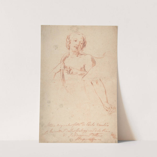Huntress with a Horn (ca. 1733) by Charles-André van Loo