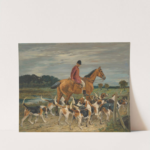 Huntsman and hounds by John Emms