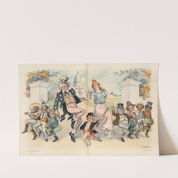 Hurrah! The country is saved again! by John Samuel Pughe