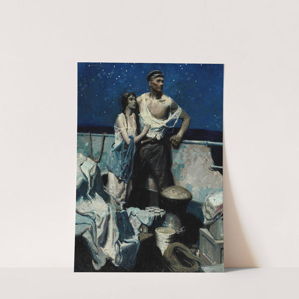 Hurricane Harvest, Starry Night (c. 1924) by Herbert Morton Stoops