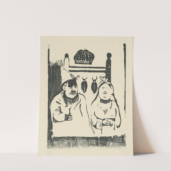 Husband and Wife by Paul Gauguin