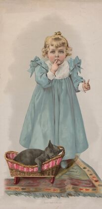 Hush! Baby’s asleep (1894)