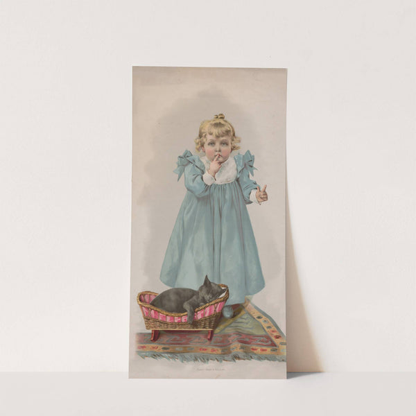 Hush! Baby’s asleep (1894) by Knapp & Co.