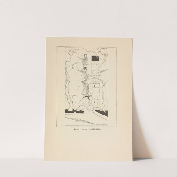 'Hush!' said Chanticleer by Jean de Bosschère