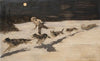 ‘Huskie’ Dogs on the Frozen Highway (Talking Musquash) (1892)