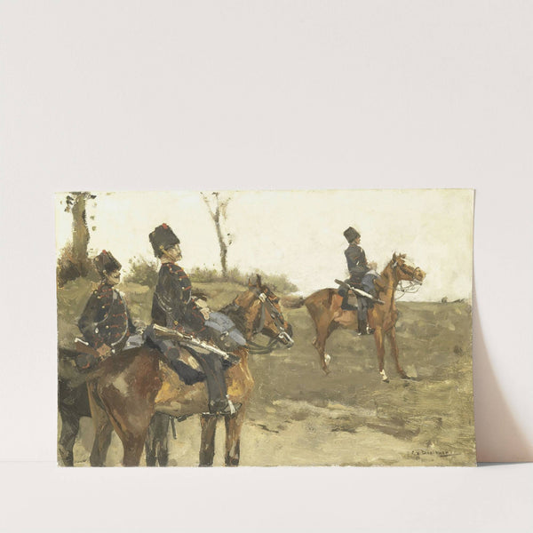 Hussars by George Hendrik Breitner