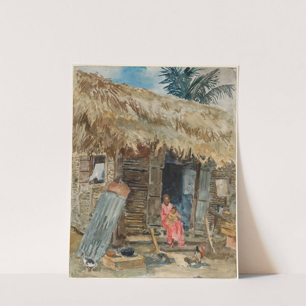 Hut in Trinidad by George Overbury Hart