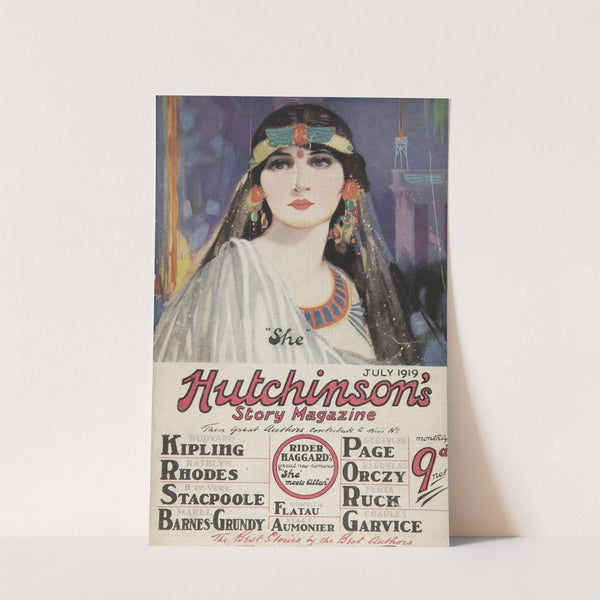 Hutchinson's Story Magazine Cover by Anonymous